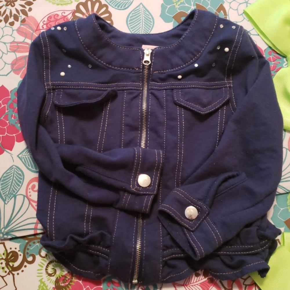 2T bundle! 2 tops, 1 jacket, 2 tights